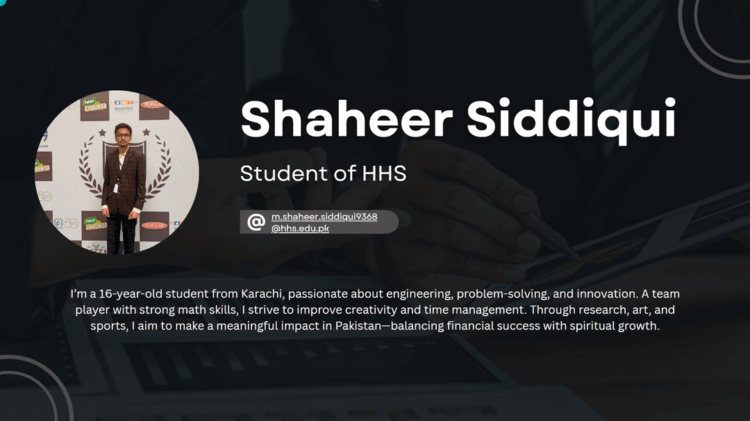 Shaheer Siddiqui